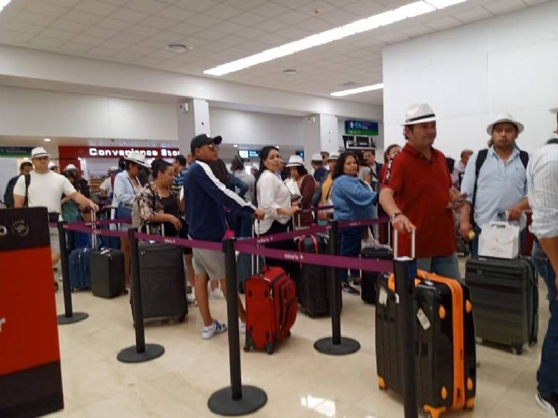 Registra aeropuerto de Mérida un aumento de 25.8% en vuelos