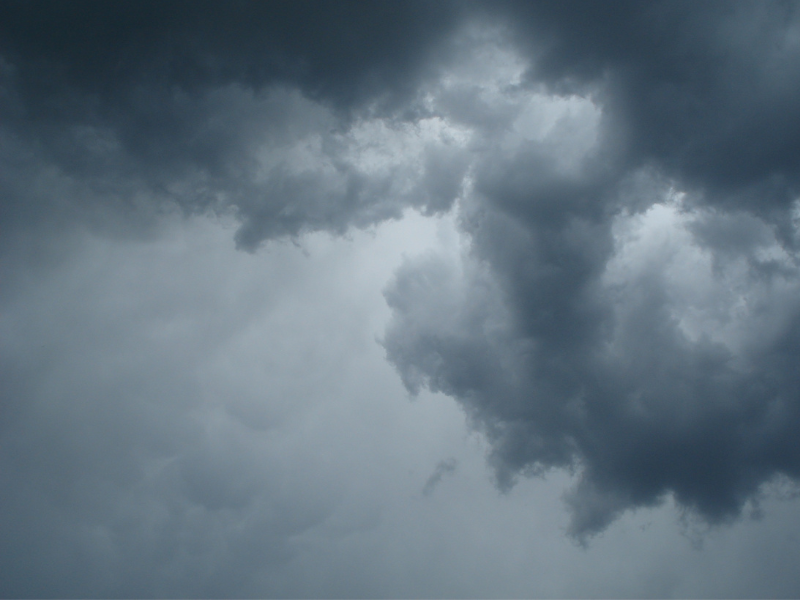 Clima Yucatán cielo nublado y tormentas para este domingo