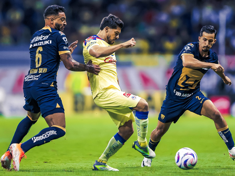 Liga MX América se lleva el ‘Clásico Capitalino’ tras vencer a Pumas (1)