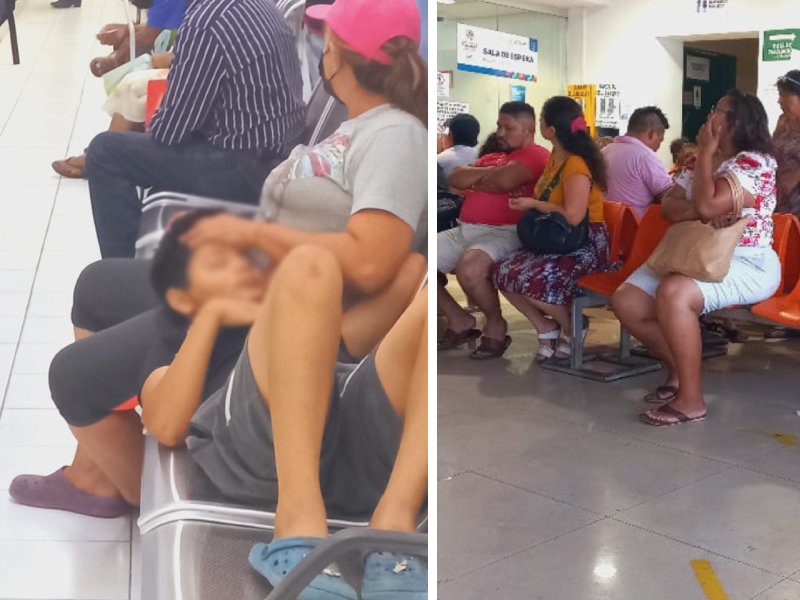 Pacientes con dengue, en espera de atención médica en Mérida