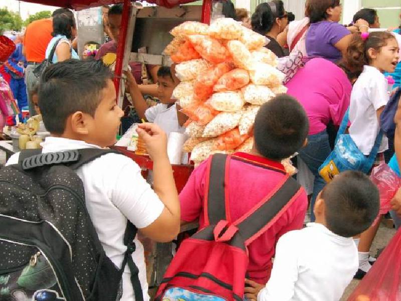 Escuelas yucatecas contribuyen a un futuro de obesidad infantil