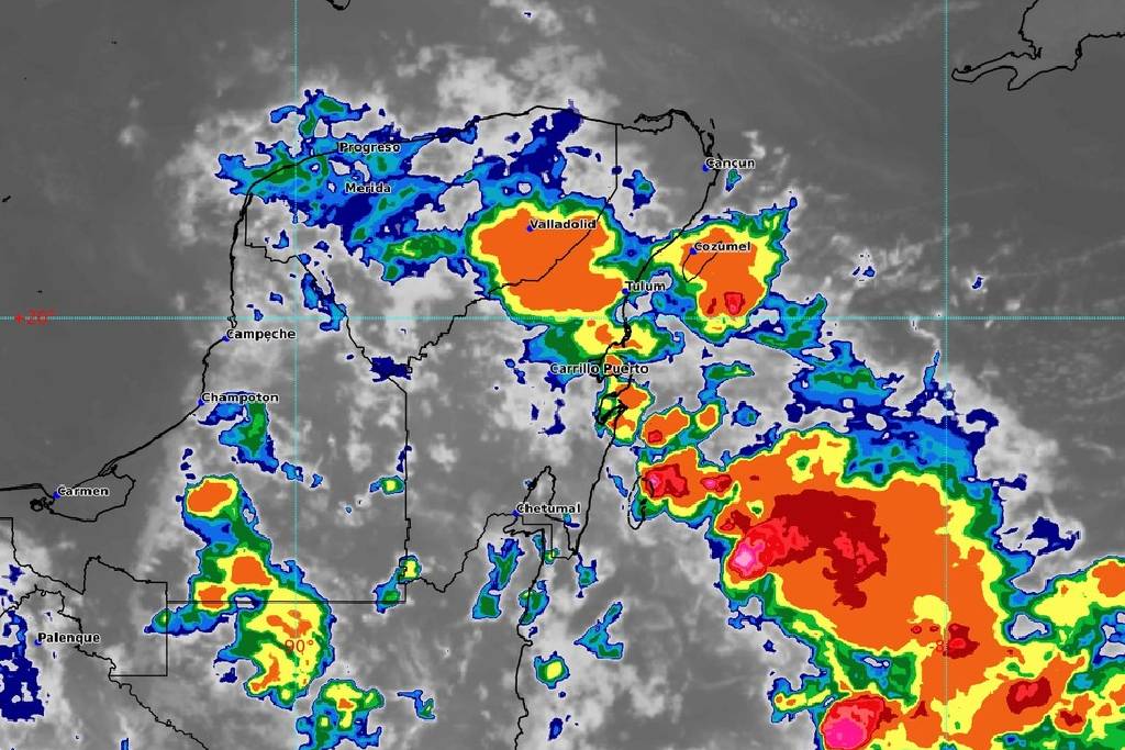 ¡Tomo tus precauciones! Se esperan lluvias fuertes en Yucatán