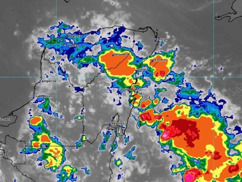 ¡Tomo tus precauciones! Se esperan lluvias fuertes en Yucatán