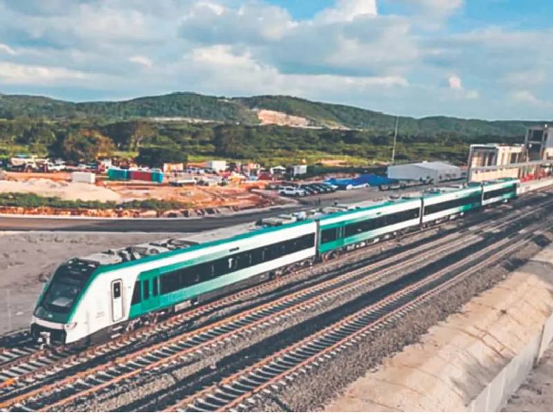 Obras complementarias del Tramo 2 del Tren Maya a 82 por ciento