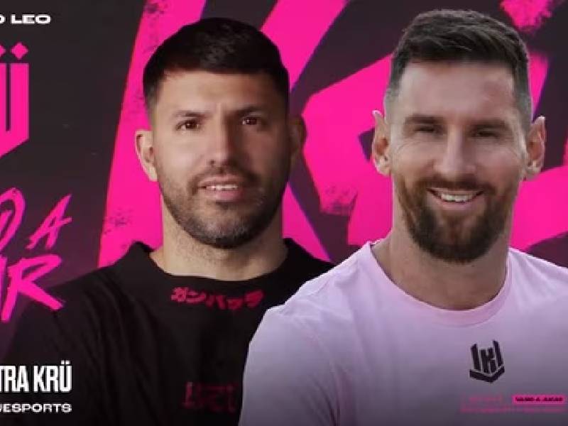 Messi anuncia su “fichaje” con KRÜ Esports