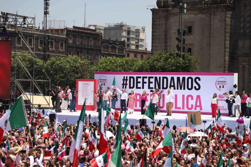 Antes que partido tenemos República, democracia y a México: Xóchitl Gálvez