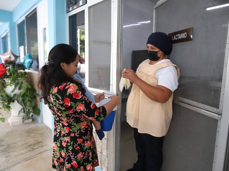 Yucatán promueve la lactancia materna en Centros de Atención Infantil, incorporando bancos de leche y lactarios para el bienestar infantil.