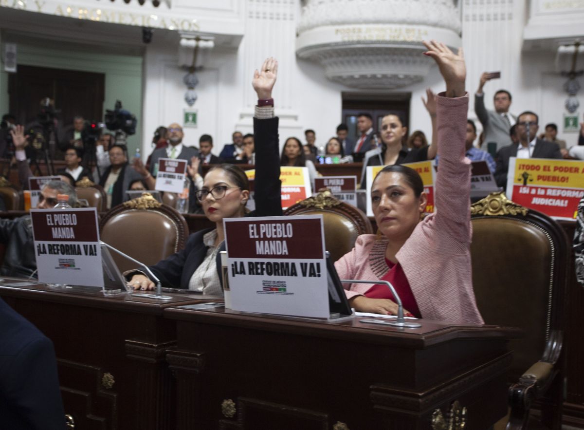 Con 46 votos a favor y 20 en contra, el Congreso de CDMX aprobó la reforma al Poder Judicial. 19 legislaturas locales ya la han respaldado.