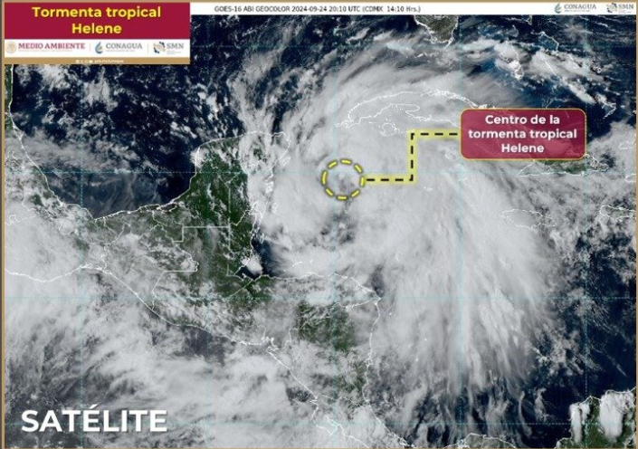 El Ayuntamiento de Mérida emite acciones preventivas ante la tormenta Helene: recomendaciones y refugios disponibles para la población.