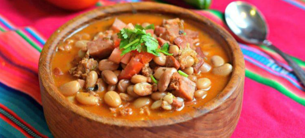 Frijoles charros preparados