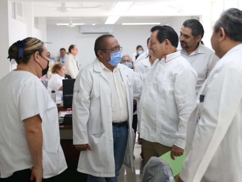 Joaquín Díaz Mena salud, IMSS Bienestar Yucatán, convenio IMSS salud, hospitales Yucatán, mejora servicios de salud, atención hospitalaria Mérida