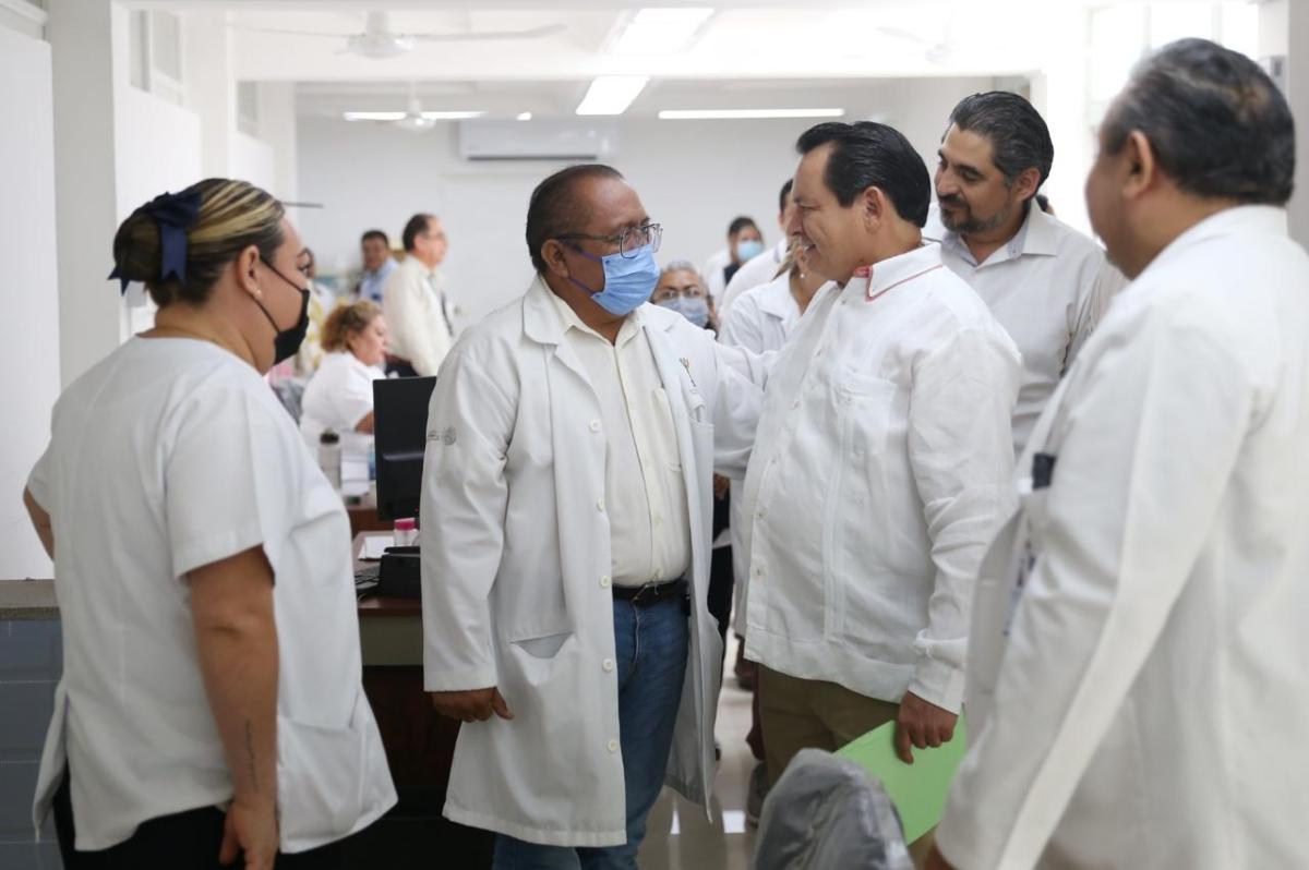 Joaquín Díaz Mena salud, IMSS Bienestar Yucatán, convenio IMSS salud, hospitales Yucatán, mejora servicios de salud, atención hospitalaria Mérida