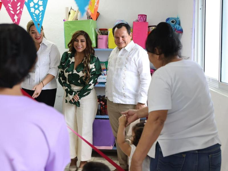 El gobierno de Yucatán fortalece espacios seguros para la infancia en los CADI, impulsando su desarrollo integral y educación temprana.