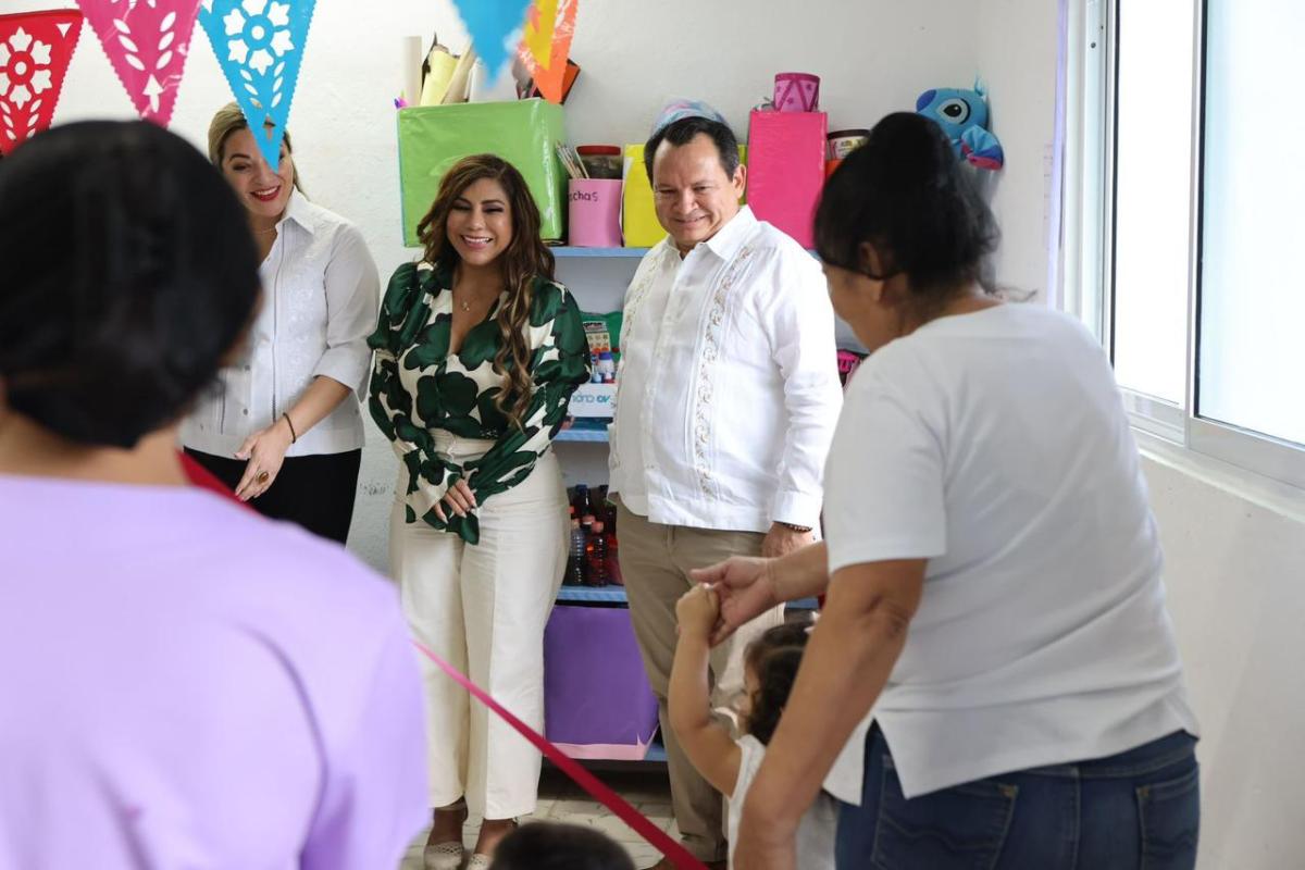 El gobierno de Yucatán fortalece espacios seguros para la infancia en los CADI, impulsando su desarrollo integral y educación temprana.