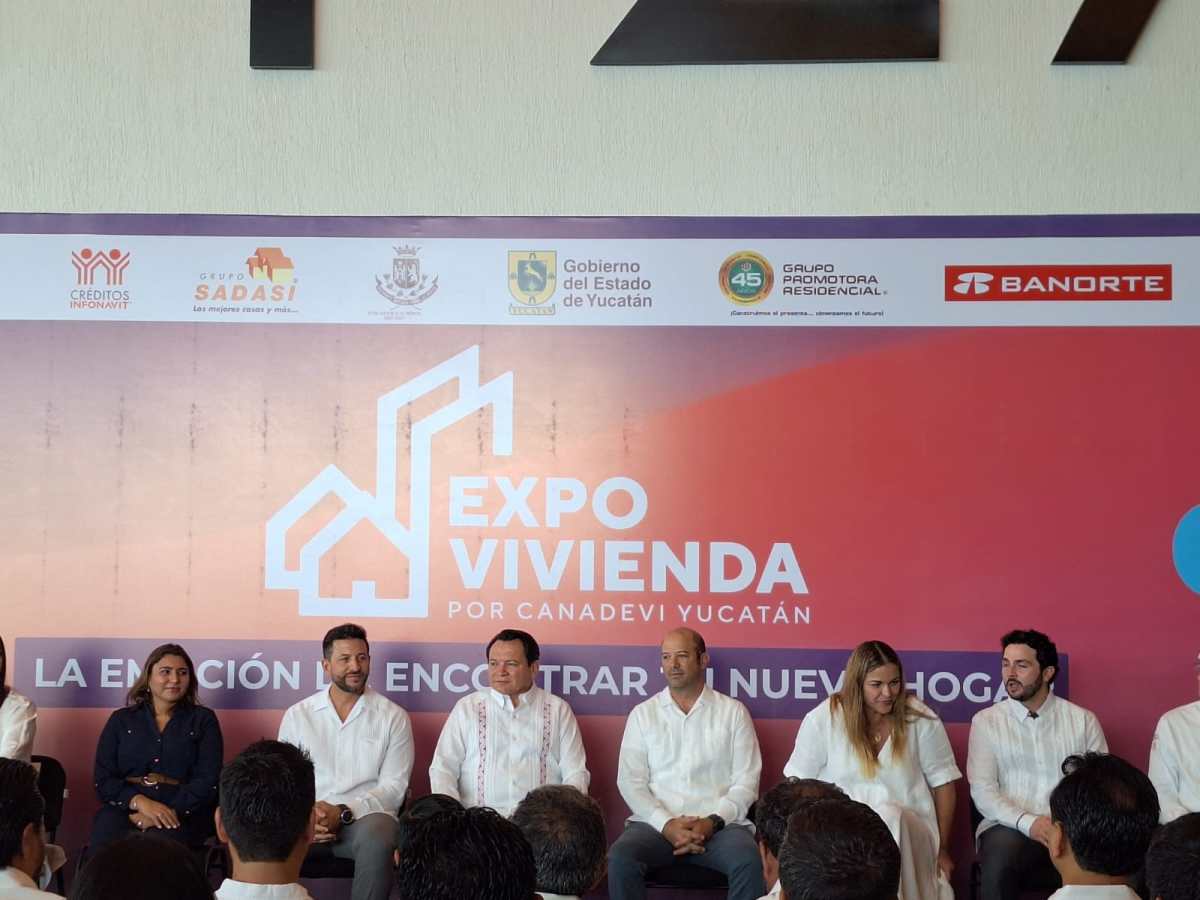 La 23ª edición de Expovivienda abre sus puertas con 90 expositores y 3,000 opciones de vivienda en Yucatán hasta el 6 de octubre.