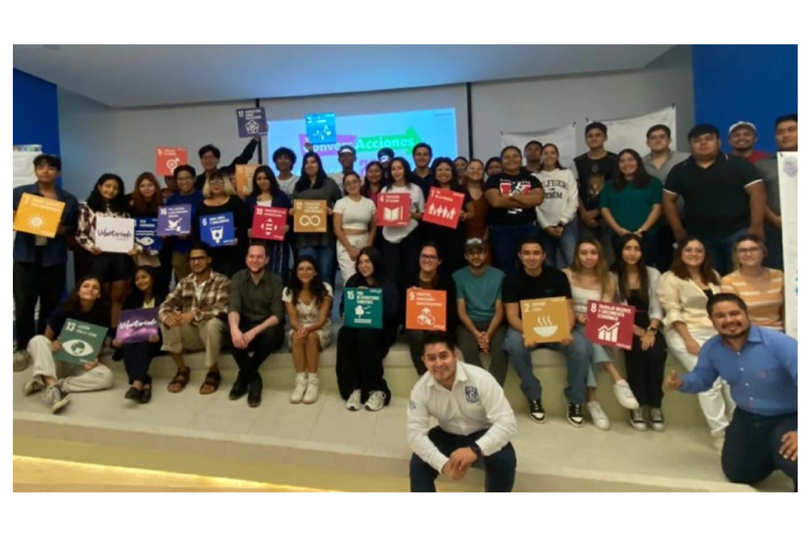 Más de 150 estudiantes participaron en el 4º Diálogo Juvenil por la Agenda 2030 en Mérida, promoviendo acciones contra la corrupción.