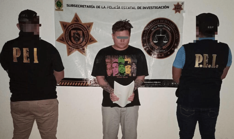 Detienen a conductor por atropellar y matar a una mujer de 70 años en Yucatán. FGE y SSP trabajaron en conjunto para su captura.