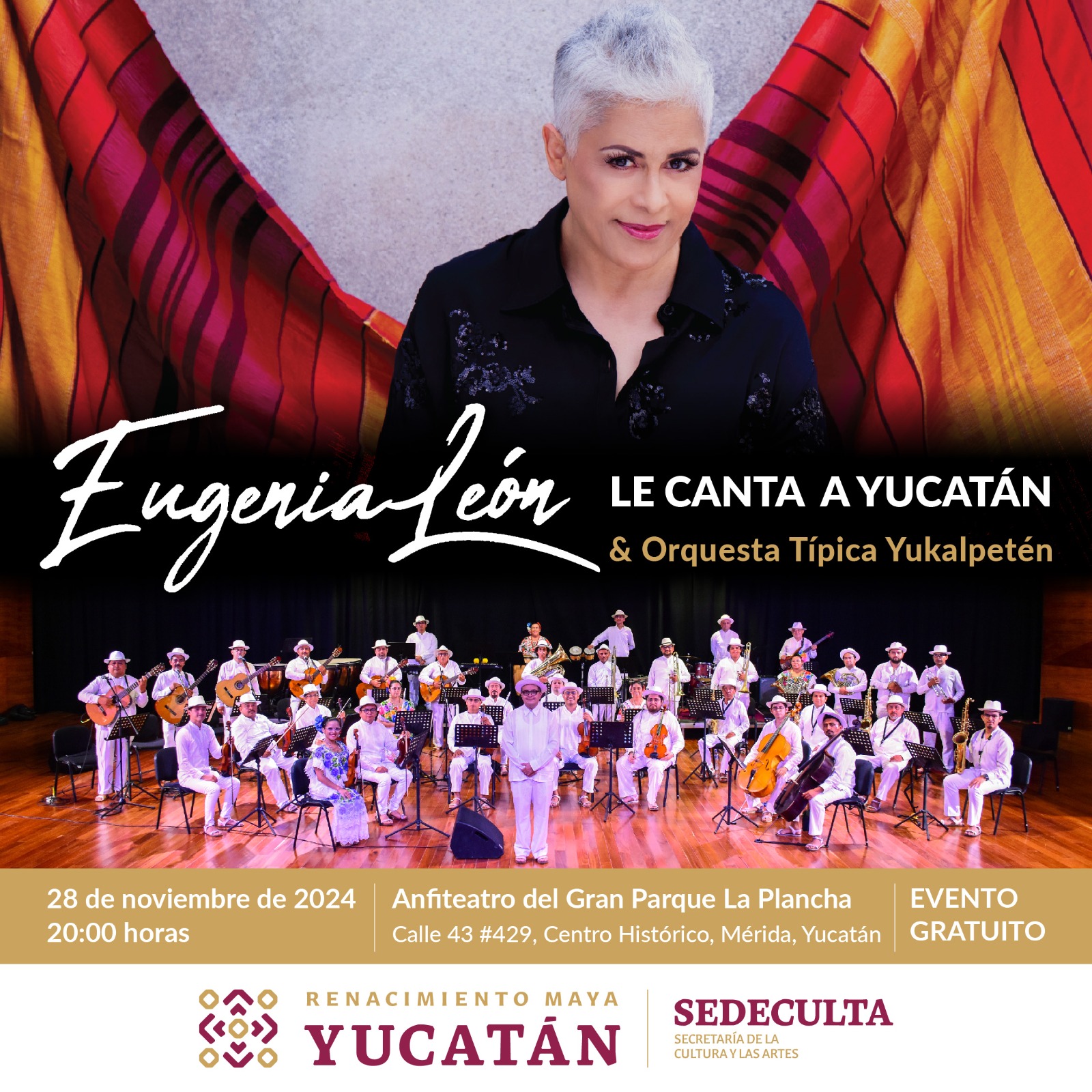 Le canta Eugenia León a Yucatán