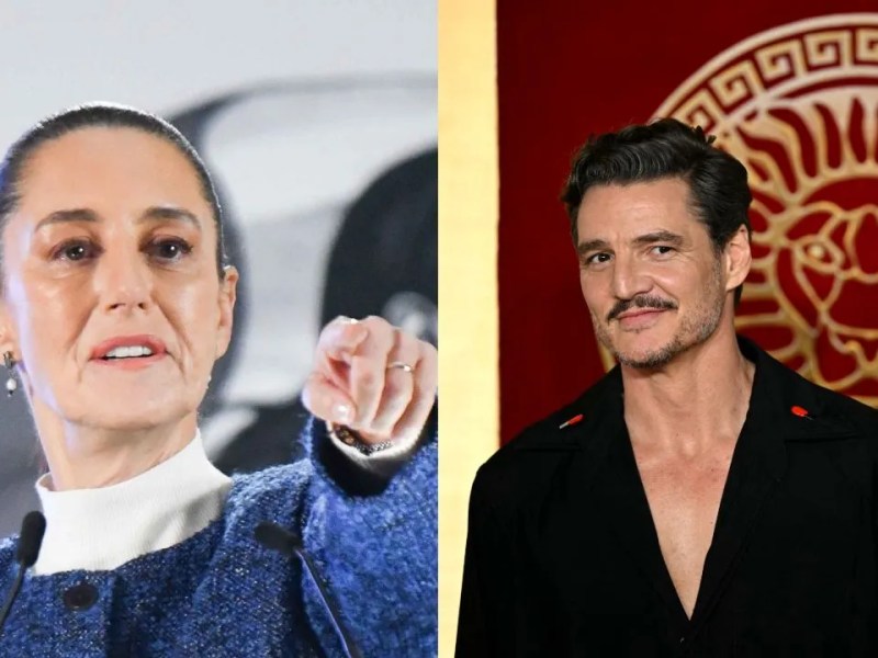 Pedro Pascal comparte video de Claudia Sheinbaum en redes; la presidenta responde destacando los principios de la 4T y el papel de México en el mundo.