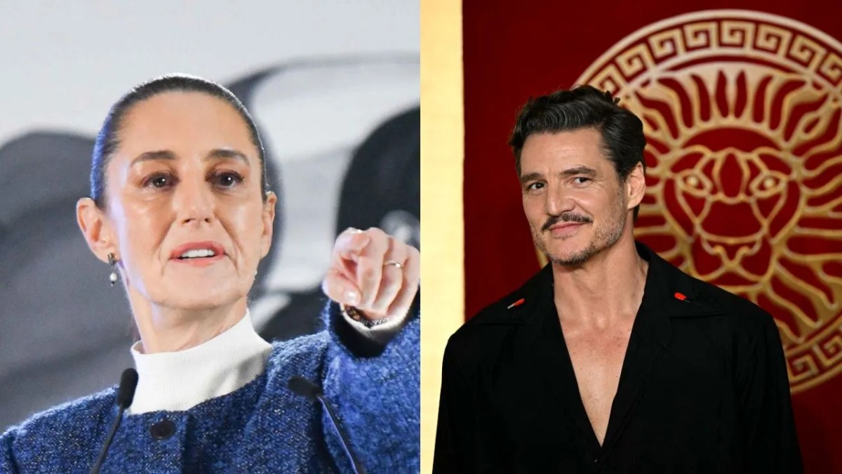 Pedro Pascal comparte video de Claudia Sheinbaum en redes; la presidenta responde destacando los principios de la 4T y el papel de México en el mundo.