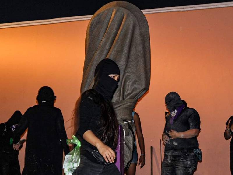 Hoy se inaugura la "Antimonumenta Feminista" en Paseo de Montejo