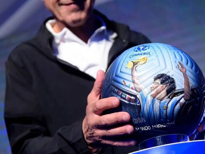 VIDEO. Conmebol anuncia que Maradona tiene su estrella