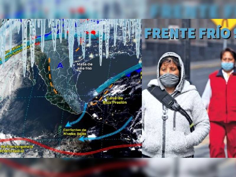 En estos estados bajará mañana a cero grados la temperatura