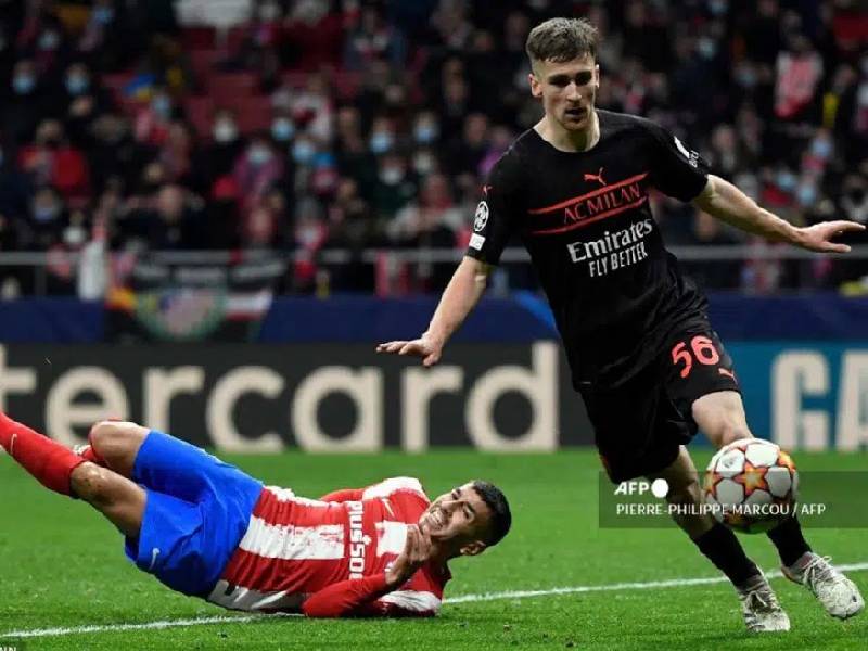 Atlético defrauda ante el Milan y queda al borde del abismo en Champions