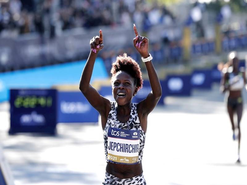 Peres Jepchirchir triunfa en el Maratón de Nueva York