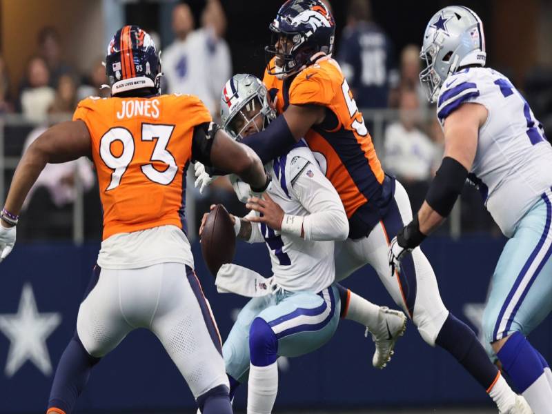 Broncos derrota 30-16 a unos débiles Cowboys