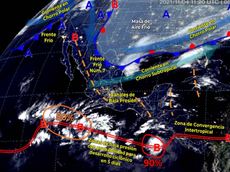 Se acerca la "heladez" a la península con el séptimo frente frío