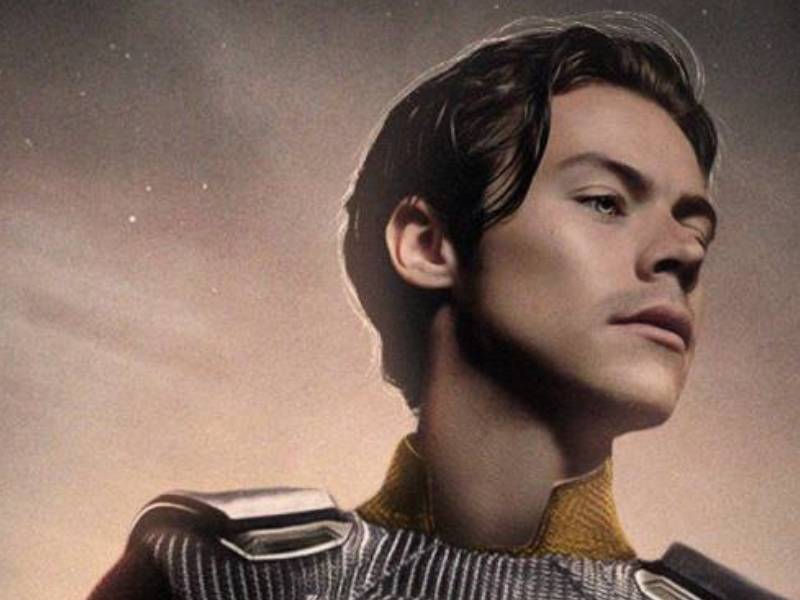 Harry Styles se pone el traje de superhéroe de Marvel