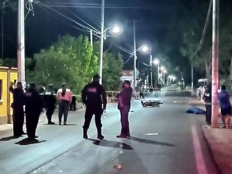 Motociclista muere en accidente en Ticul