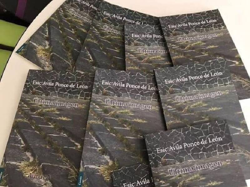 Eric Ávila, joven escritor que presenta, “Última Imagen”