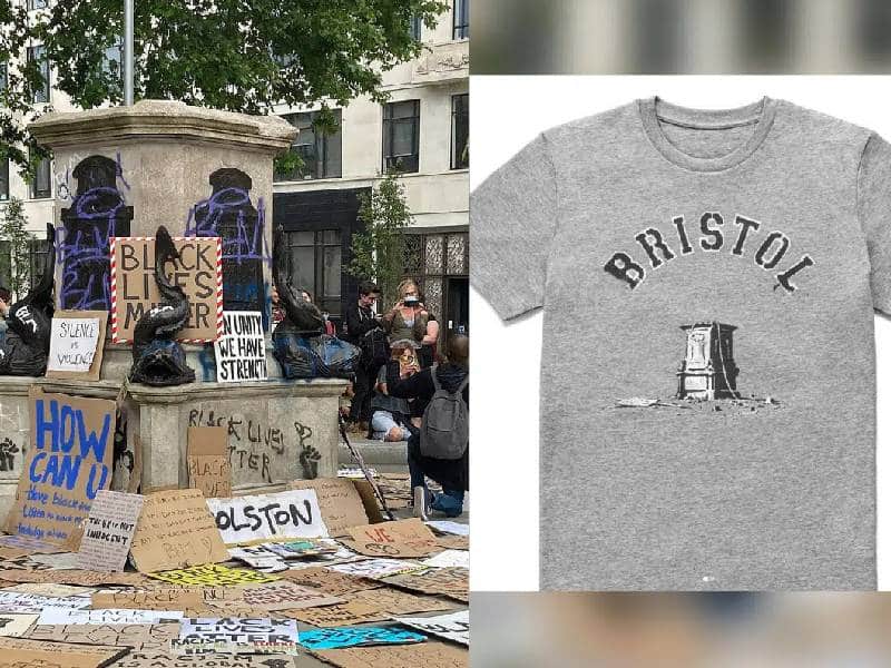 Revenden playera “Los 4 de Colston” de Banksy en más de 50 mil pesos