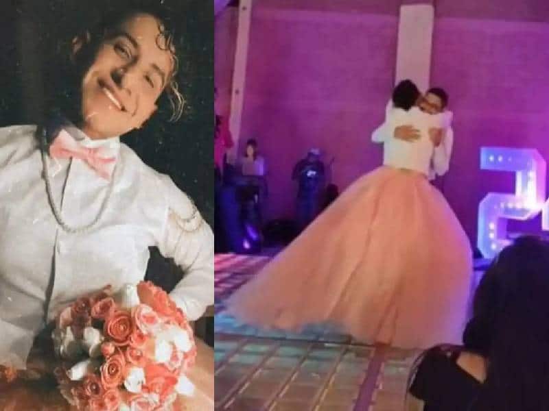 Joven celebra cumpleaños con fiesta temática de XV años y se viraliza en TikTok