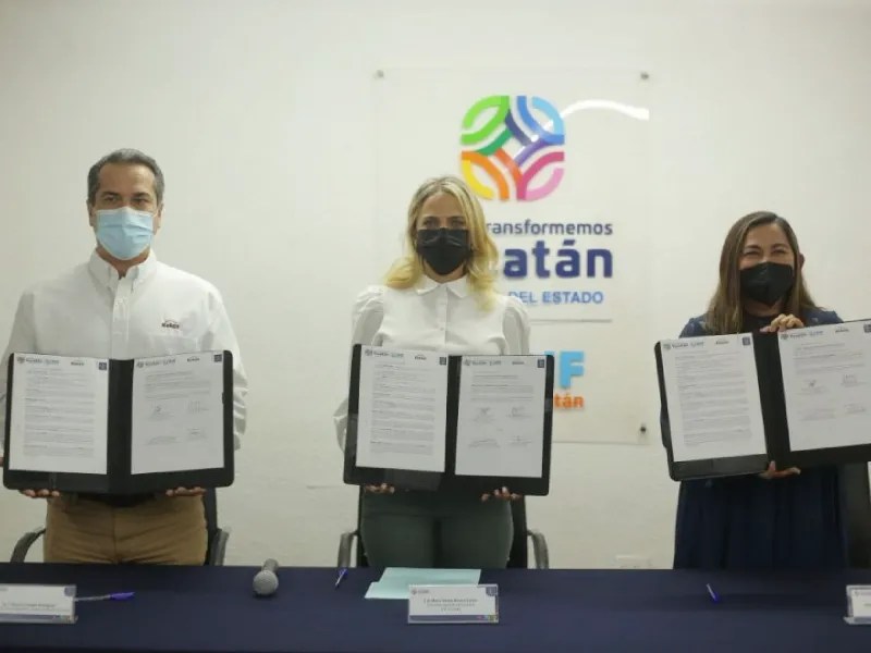 Se unen para trabajar a favor de la niñez y adolescencia de Yucatán