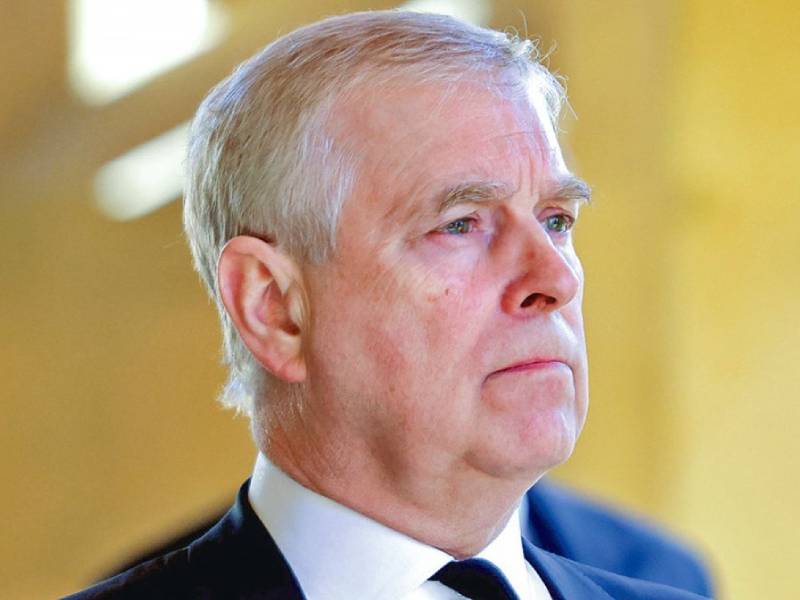 Juez de EU rechaza petición del príncipe Andrés