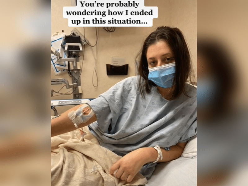 Joven se viraliza tras ser hospitalizada por comer 32 rollos de sushi