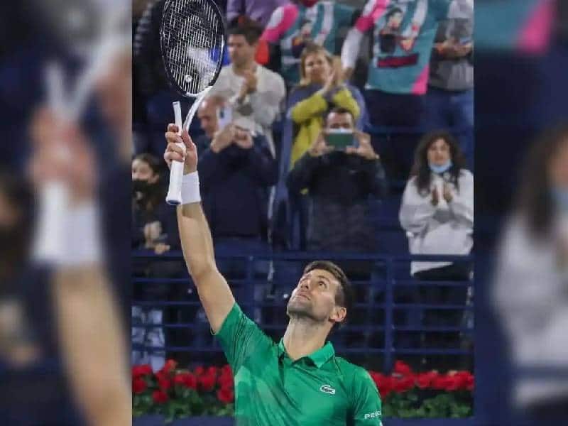 Djokovic avanza a cuartos en Dubái, Bautista eliminado