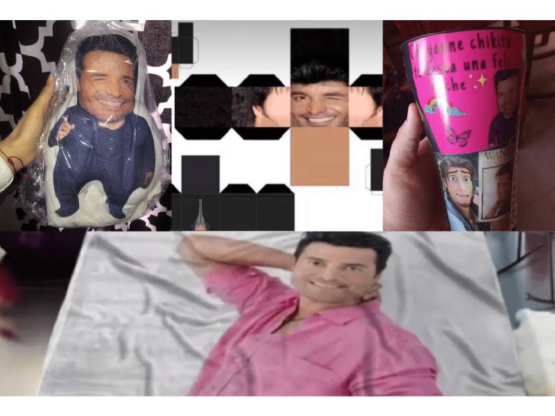 Los mil y un productos con la foto de Chayanne se vuelven tendencia