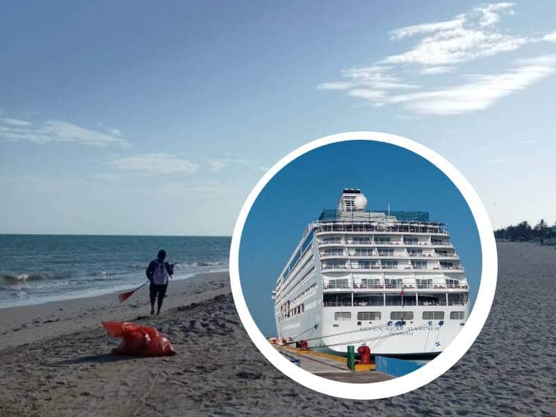 Mal y de malas los cruceros en Yucatán este inicio de año