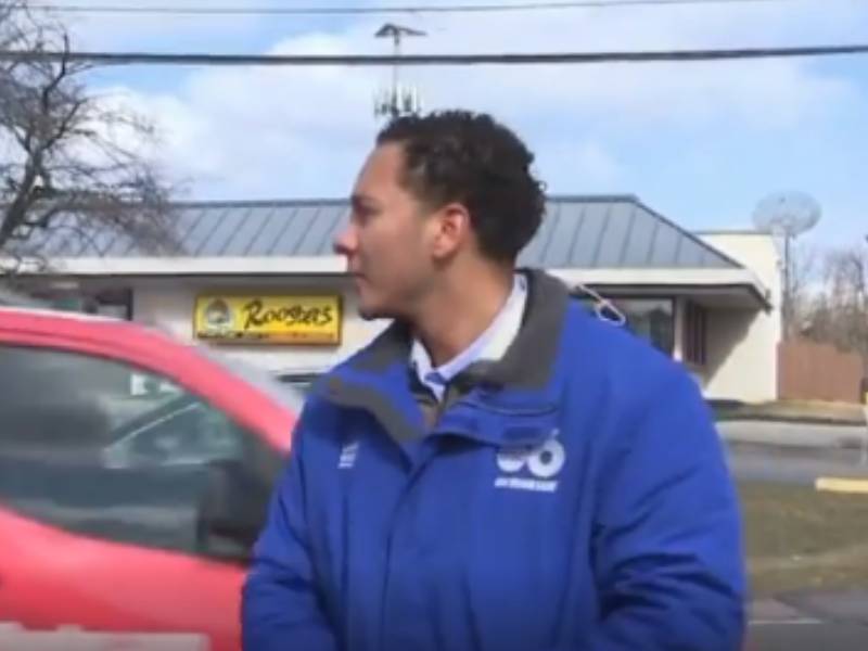Reportero interrupción