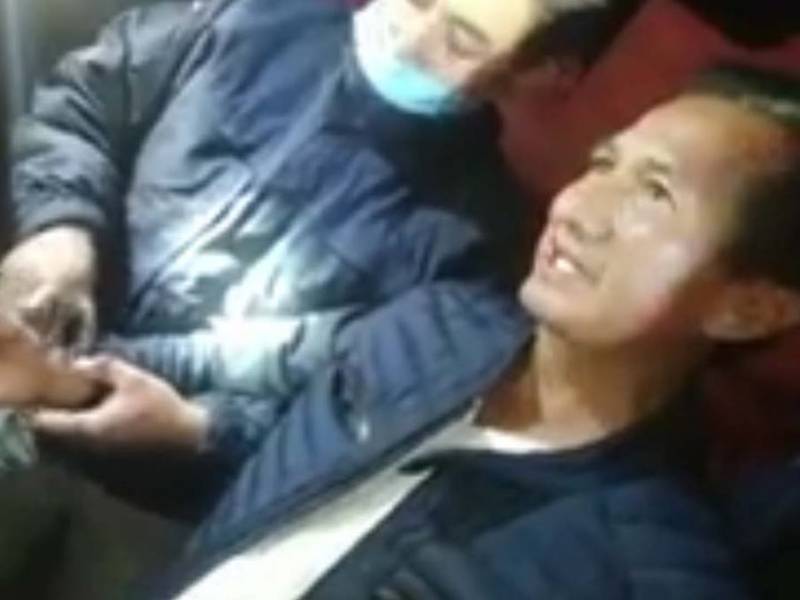 Excandidato accidente automovilístico