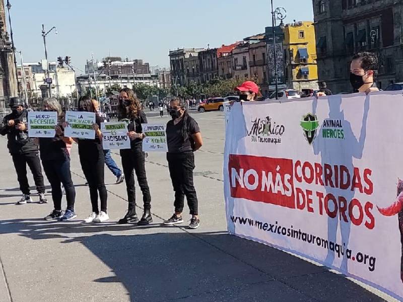 Protesta tauromaquia