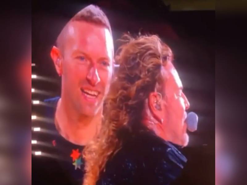 Coldplay Maná rayando el sol