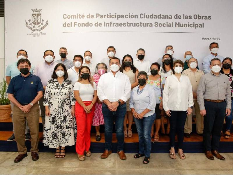 Inversión histórica del Ayuntamiento de Mérida en las colonias y comisarías