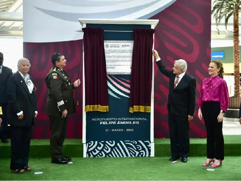 Entrega AMLO el AIFA al pueblo de México