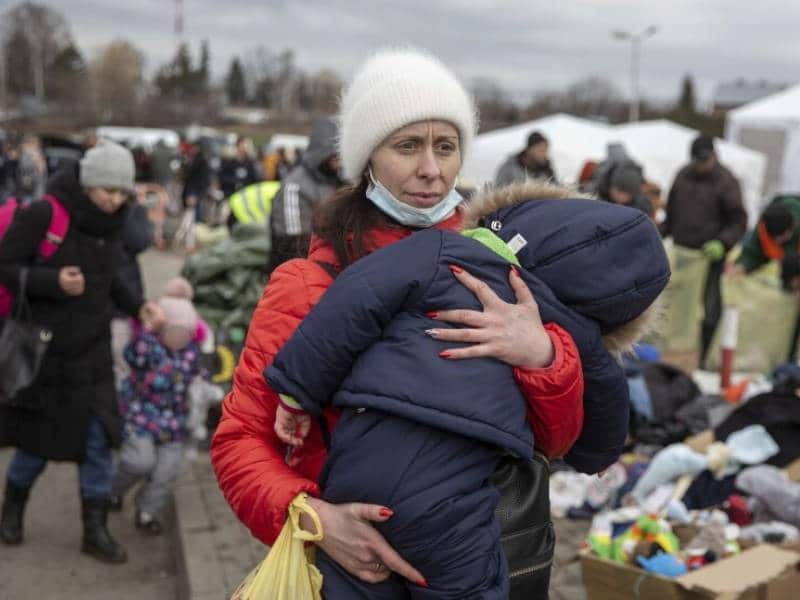 Personas ucrania casas