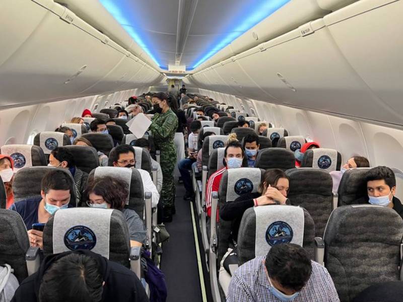 Mexicanos evacuados CDMX